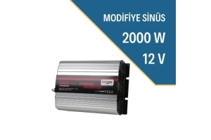 2000W-12V Modifiye Sinüs İnverter
