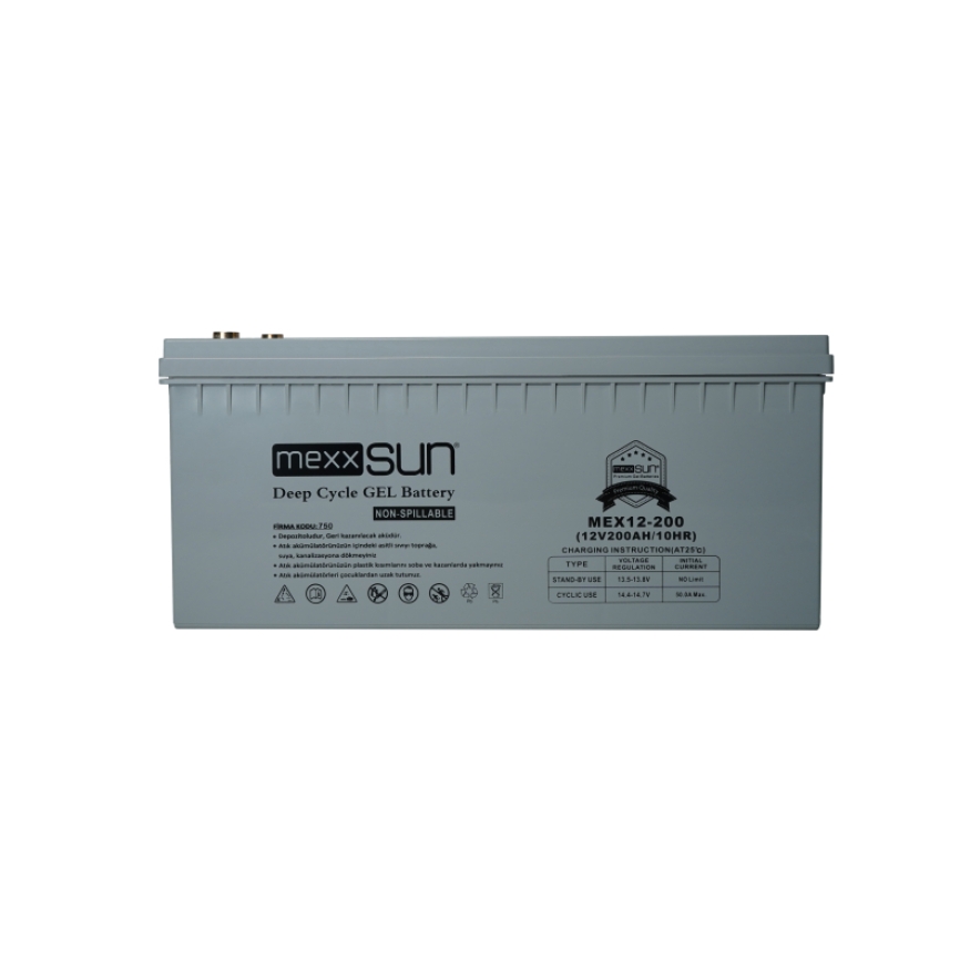 Jel akü 12V 200Ah (MEX12-200)