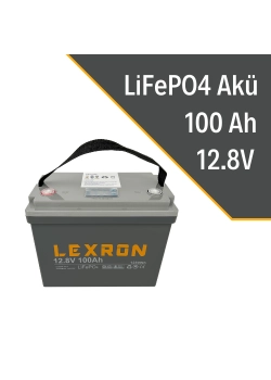 100AH 12.8V Lityum Akü