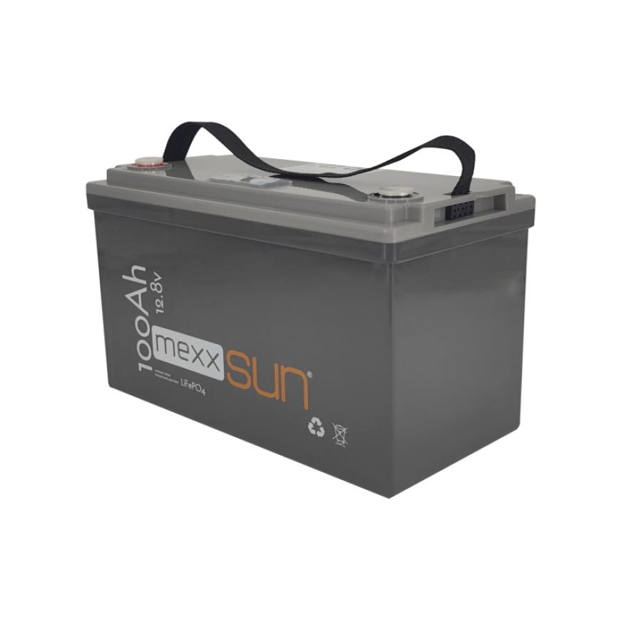 MEXXSUN Lityum Akü 12,8V 100Ah (LiFePo4) 1280Wh
