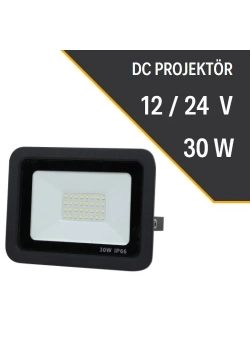 30W DC Projektör 12V/24V