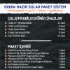 1000W Hazır Solar Paket