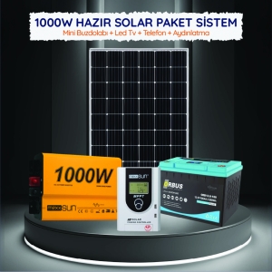 1000W Hazır Solar Paket