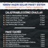 1000W HAZIR SOLAR PAKET SİSTEM