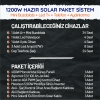 1200W Hazır Solar Paket Sistem