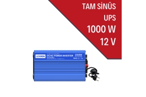1000W-12V Tam Sinüs İnverter UPS