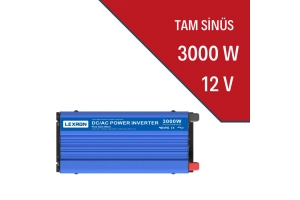 3000W-12V Tam Sinüs İnverter