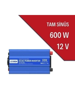 600W-12V Tam Sinüs İnverter
