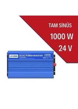 1000W-24V Tam Sinüs İnverter