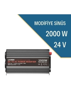 2000W-24V Modifiye Sinüs İnverter