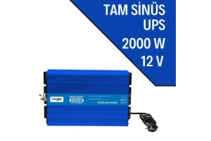 2000W-12V Tam Sinüs İnverter UPS
