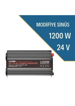 1200W-24V Modifiye Sinüs İnverter