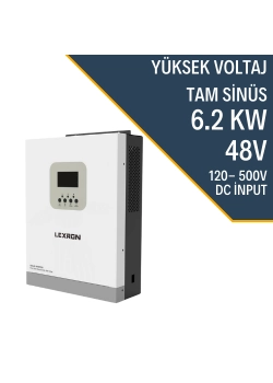 6.2KW MPPT 120-500V PV Input 100A MPPT Inverterler Parallenebilir