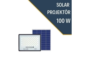 100W Solar Projektör