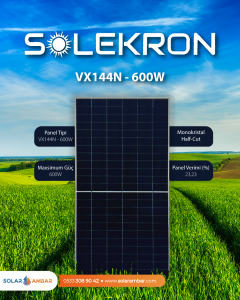 Solekron Güneş Panelleri ile Yüksek Verimli ve Uzun Ömürlü Enerji Çözümleri