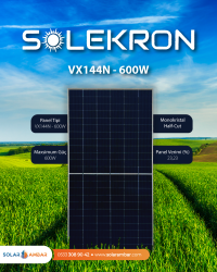 Solekron Güneş Panelleri ile Yüksek Verimli ve Uzun Ömürlü Enerji Çözümleri